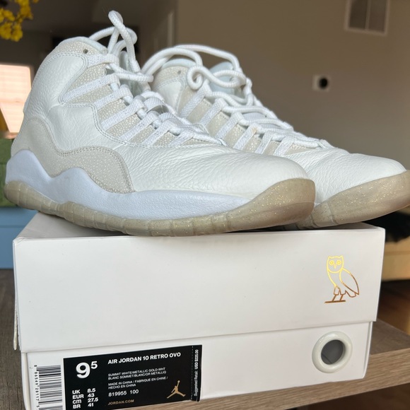 White Air Jordan Retro 10 - Picture 3 of 4